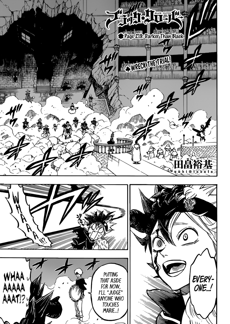 Black Clover Chapter 219 1